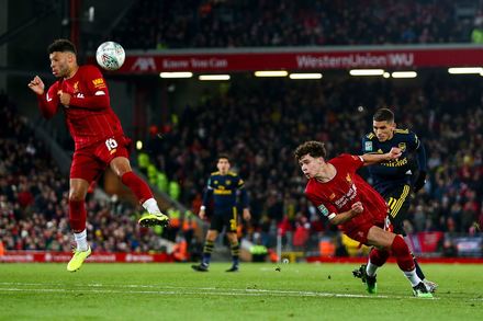 Liverpool x Arsenal - EFL Cup 2019/2020 - 4 Ronda
