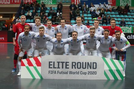 Itlia x Finlndia - Apuramento Mundial Futsal 2020 - UEFA - Ronda de Elite Grupo A