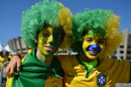 Brasil x Chile - A torcida no Mineiro