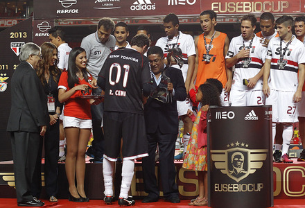 Benfica v São Paulo Eusébio Cup 2013/14 (Apresentação Oficial)