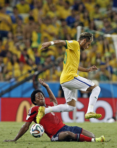 Brasil v Colmbia (Mundial 2014)