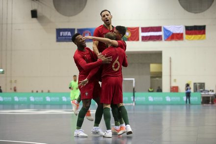 Portugal x Letónia - Apuramento Mundial Futsal 2020 - UEFA - Ronda Principal Grupo 8