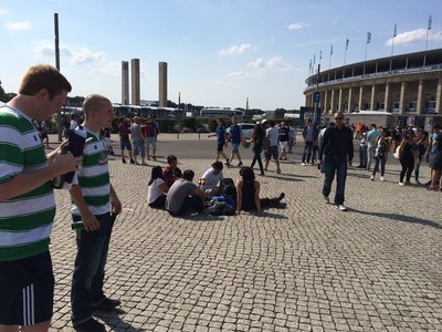 Ao redor do Olympiastadion