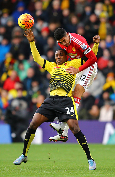 chris smalling,jogador,odion ighalo,watford,equipa,manchester united