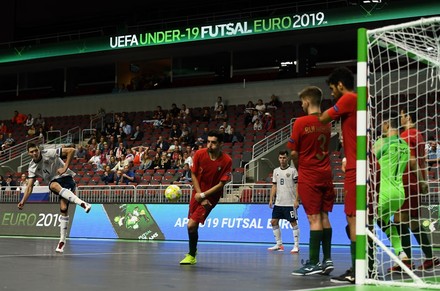 Portugal x Rússia - EuroFutsal Sub-19 2019  - Fase de Grupos Grupo A