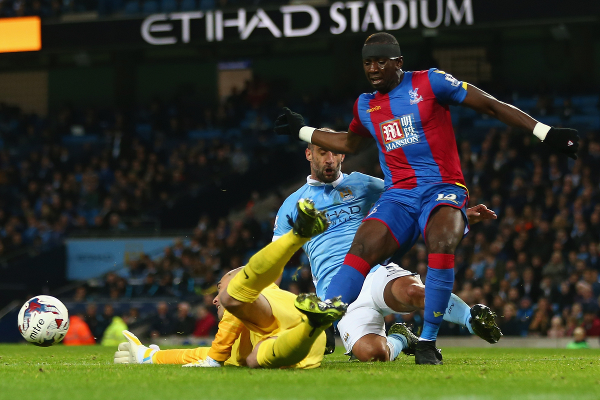 yala bolasie,jogador,willy caballero,crystal palace,equipa,manchester city,capital one cup 2015/16,league cup