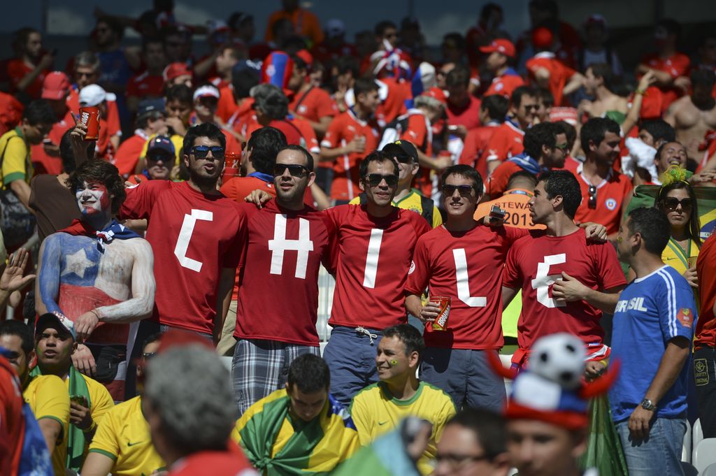 Brasil x Chile - A torcida no Mineiro