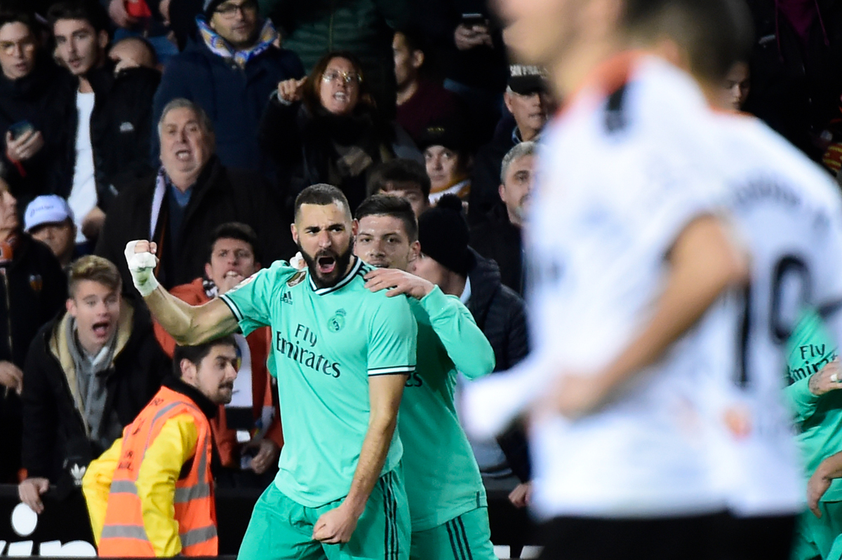 Valencia x Real Madrid - Liga Santander 2019/20 - CampeonatoJornada 17