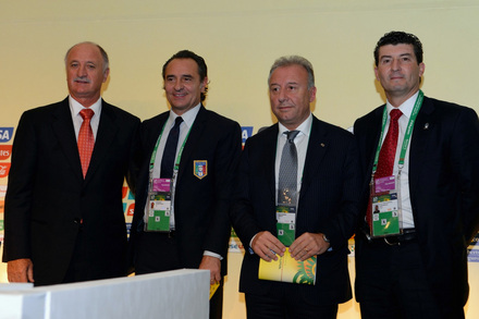 Treinadores no grupo A da Taça das Confederações 2013