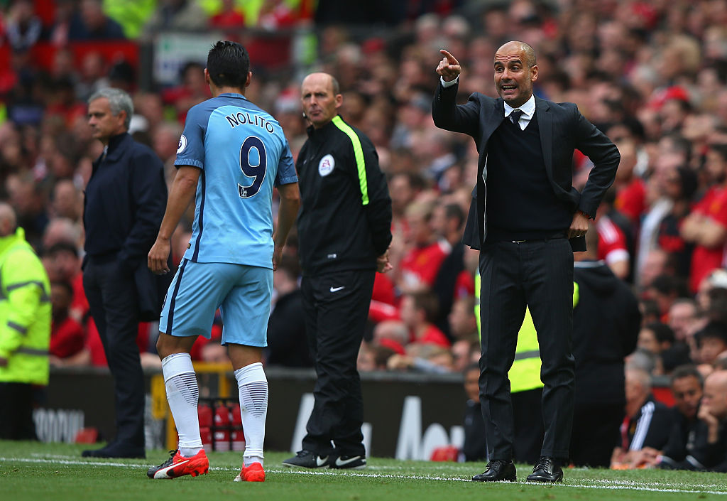 Josep Guardiola, Nolito Josep Guardiola, Nolito