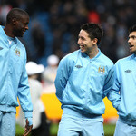 Yaya Touré, Nasri e Aguero Yaya Touré, Nasri e Aguero