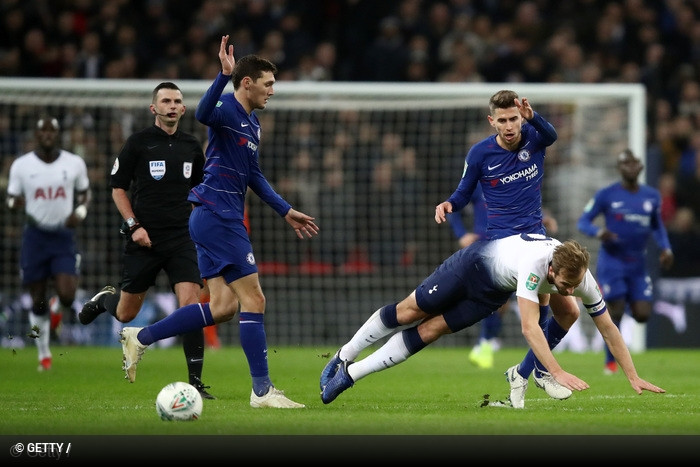 Tottenham x Chelsea - EFL Cup 2018/2019 - Meias-Finais | 1 Mo