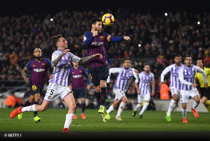 Barcelona x Valladolid - Liga Espanhola 2018/19 - CampeonatoJornada 24