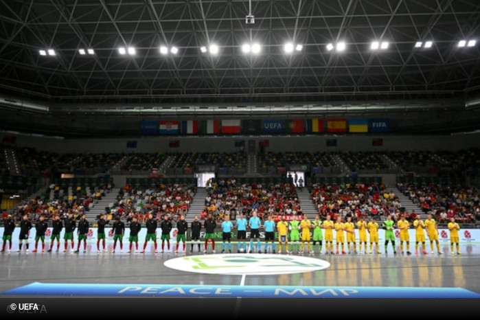 U19 Futsal Euro 2022| Portugal x Ucrnia (Meias Finais)