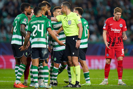 Champions League: Sporting x Eintracht Frankfurt