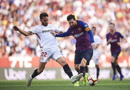 Sevilla x Barcelona - Liga Espanhola 2018/19 - CampeonatoJornada 25