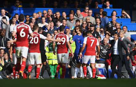 Chelsea x Arsenal - Premier League Campeonato Jornada 5 :: Fotos :: ceroacero.es