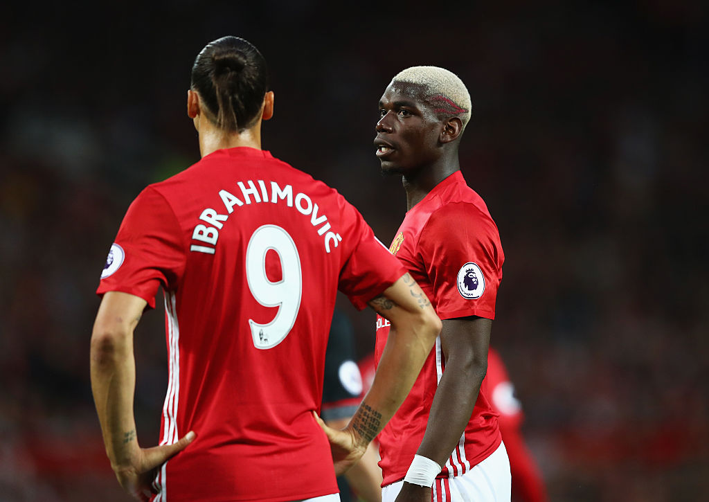 Paul Pogba, Zlatan Ibrahimovic