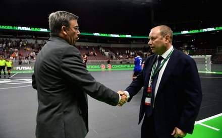 Letónia x Portugal - EuroFutsal Sub-19 2019  - Fase de Grupos