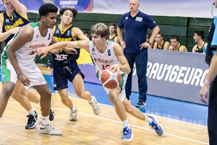 U16 EuroBasket Division B 2023: Ucrânia x Portugal