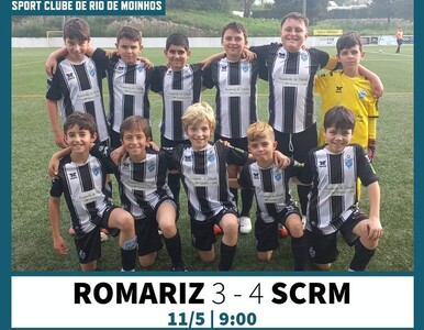 Romariz Lousada 3-4 SC Rio de Moinhos