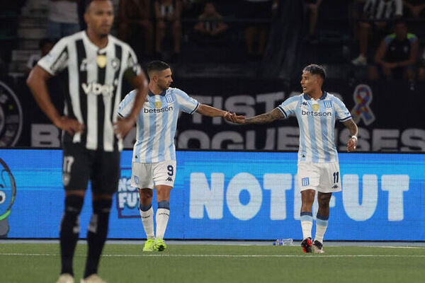 Racing Club vence a Botafogo y se corona campen de la Recopa Sudamericana