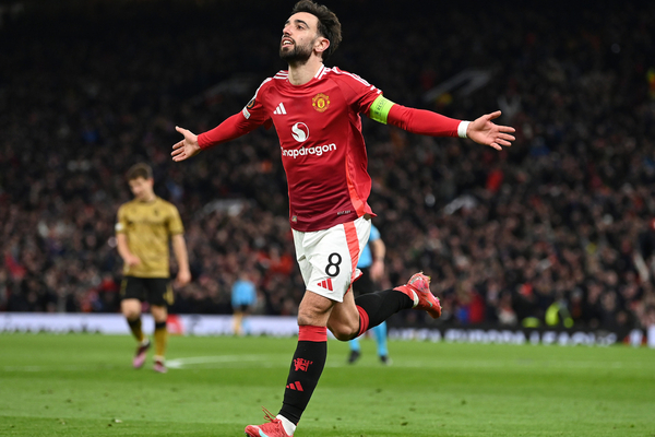 Bruno Fernandes seleccionado para el equipo del ao de la Liga Europa
