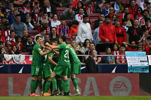 Osasuna se impuso al Atltico de Madrid