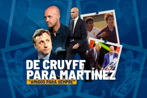 Jordi Cruyff: Mi padre deca que Roberto Martnez es el hermano que nunca tuve