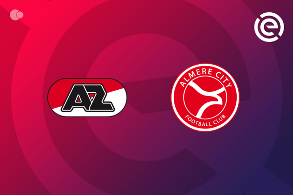 Empate a un gol entre AZ Alkmaar y Almere City en la jornada 34 de la Eredivisie