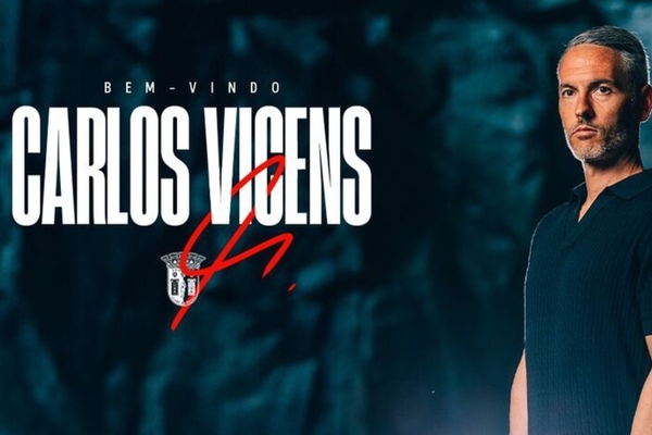Carlos Vicens es el nuevo entrenador del SC Braga