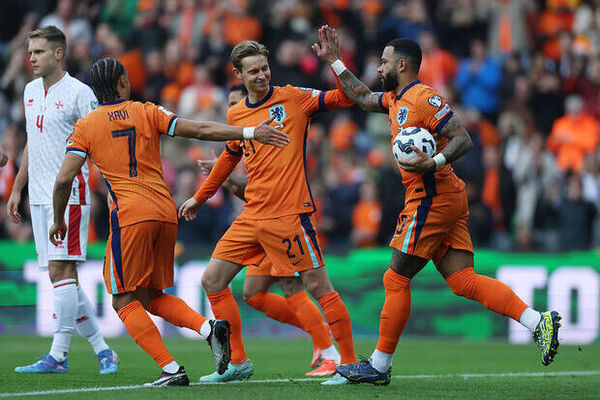 Holanda Domina con Goleada Impresionante en Clasificacin para la Copa del Mundo