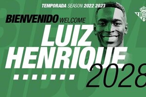 Luiz Henrique, nuevo jugador del Betis