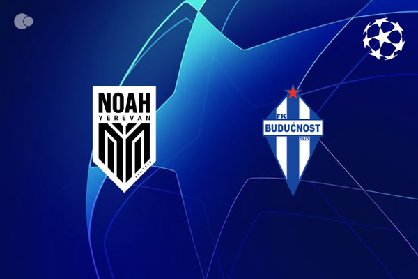 FC Noah consigue una ajustada victoria frente a FK Buducnost en la Champions League