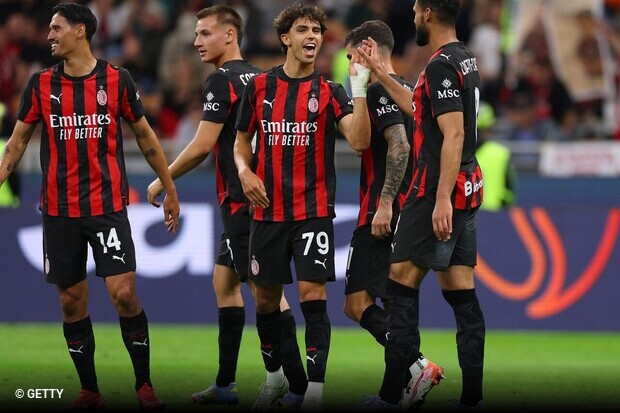 Monza derrotado por el Milan