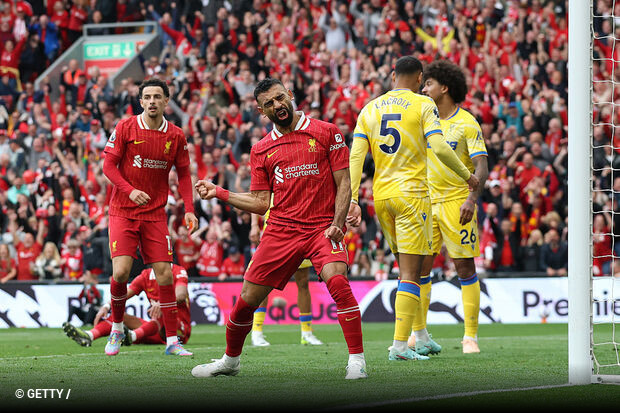 Liverpool y Crystal Palace concluyen con empate en la jornada 38 de la Premier League