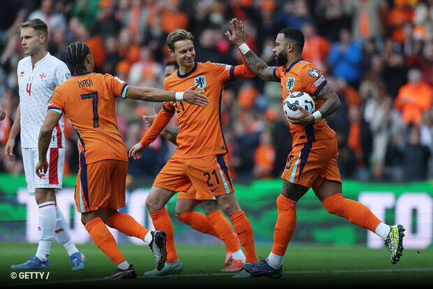 Holanda Domina con Goleada Impresionante en Clasificacin para la Copa del Mundo