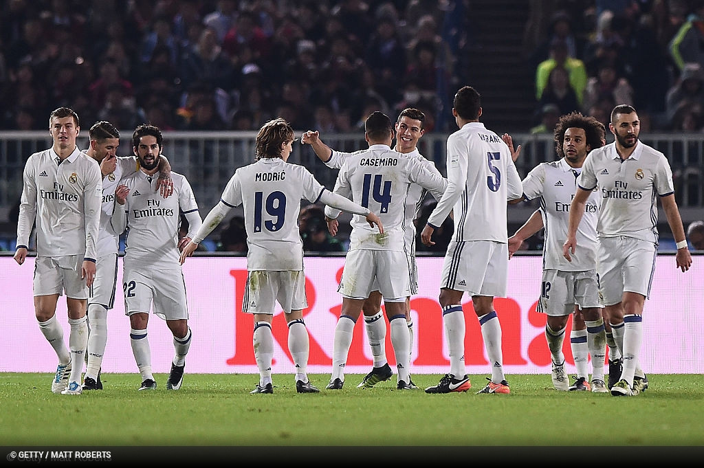 O Real Madrid sagrou-se Campeo do Mundo de clubes
